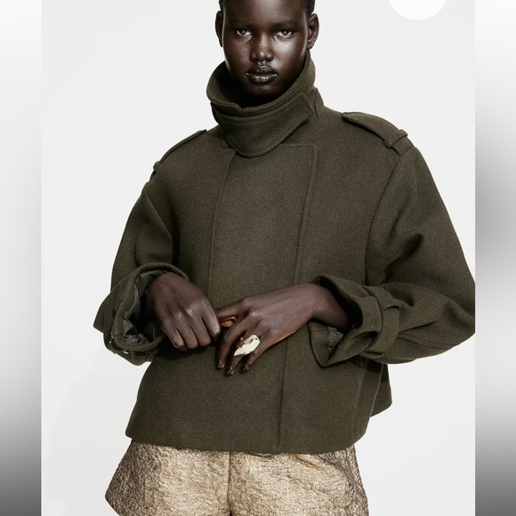 H&M TRENCH-LOOK JACKET NWT - Picture 1 of 5